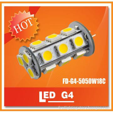 LED G4 bulb smd5050 18pcs CE RoHS Approved